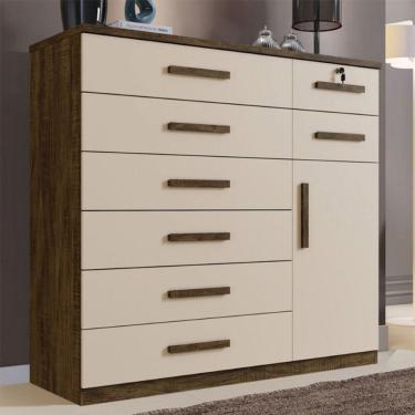 Imagem de Cômoda 1 Porta E 8 Gavetas Plus