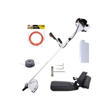 Imagem de Roçadeira Gasolina 42,7cc Tbc43h Toyama + Kit Rolo Fio Nylon