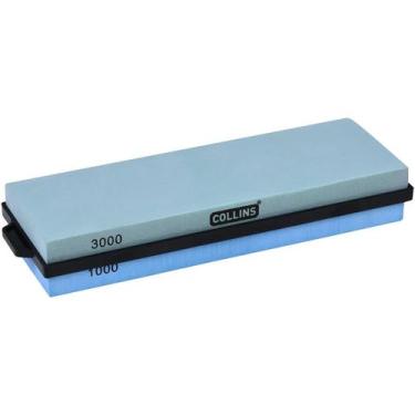 Imagem de Pedra de Afiar Dupla Face Grão 1000/3000 Cerâmica Collins