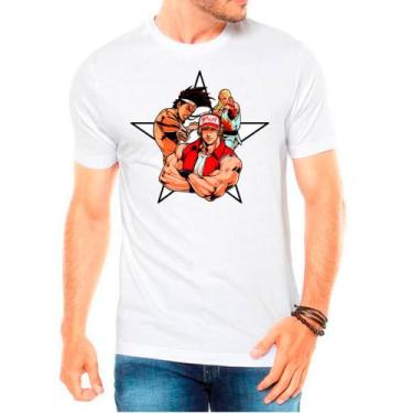 Imagem de Camiseta fatal fury jogos camisa masculina lançamento 01 - DESIGN CAMI