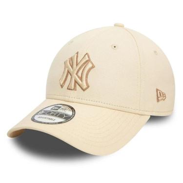 Imagem de Boné New Era 9FORTY New York Yankees MLB Team Outline Bege-Unissex