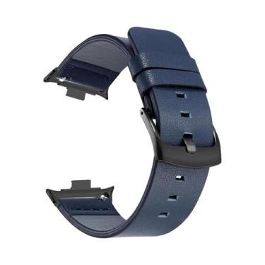 Imagem de Pulseira De Couro Esportiva Para Redmi Watch 4/5 E Xiaomi Mi Band 8 Pr
