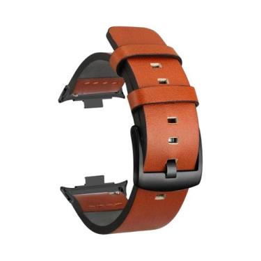 Imagem de Pulseira De Couro Esportiva Para Redmi Watch 4/5 E Xiaomi Mi Band 8 Pr