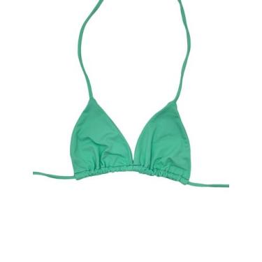 Imagem de Top Cortininha - AC Biquínis, G, Verde água