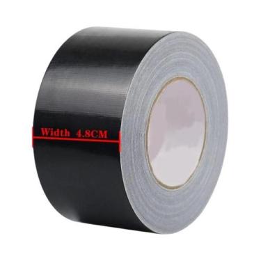 Imagem de Fita Adesiva De Tecido Super Adesiva Preta 50-5M Para Reparo De Assent
