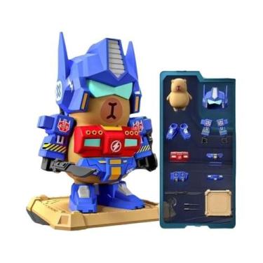 Imagem de Kit De Montagem De Robô Capivara Mecha, Brinquedo Com Conjunto De Arma