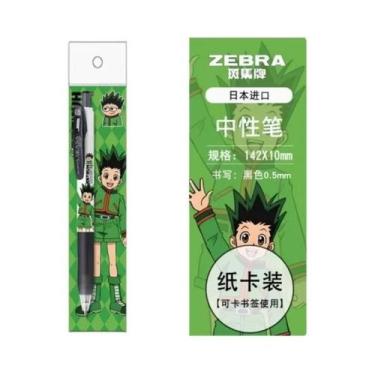 Imagem de Caneta Preta Neutra 05mm Edição Limitada Hunter X Hunter Temática De A