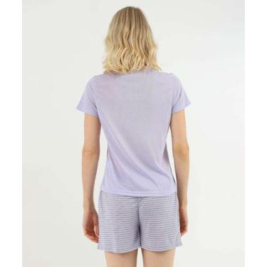 Imagem de Pijama Feminino Estampa Cereja Marisa Lilás-88021, Lilás, G