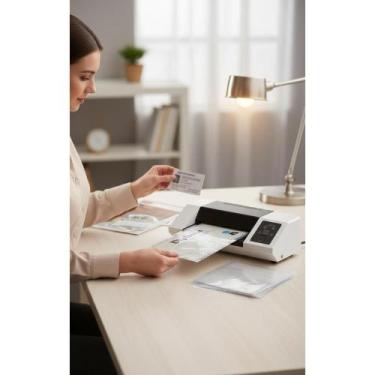 Imagem de Plástico Plastificação 8x11cm 100 Folhas Duráveis - Congratulations St