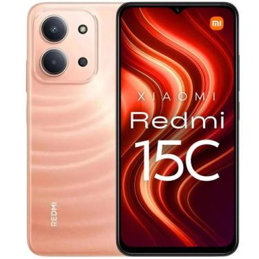 Imagem de Smartphone 15C lançamento 2025 versão global - Master, LARANJA, 128GB