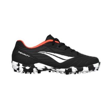 Imagem de Chuteira Infantil Society Menino Penalty Matis, Preto, 31