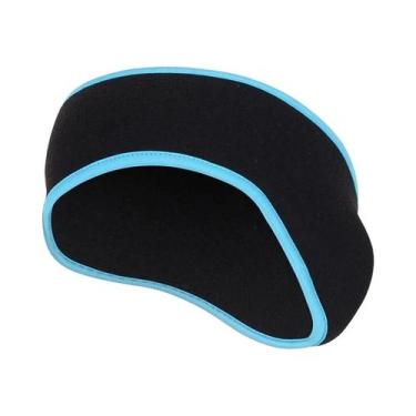 Imagem de Faixa De Cabeça Unissex De Lã Com Protetor De Orelha Para Corrida, Esq