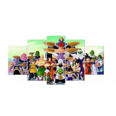 Imagem de Quadros Decorativos Dragon Ball Z Saga Freeza Retract" - aero print