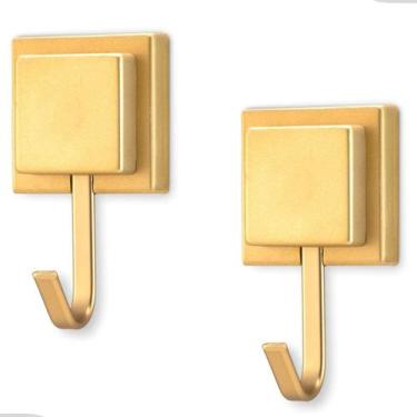 Imagem de Kit 2 Gancho Cabide Suporte Porta Toalha de Rosto Parede Banheiro Port