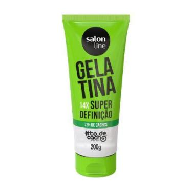 Imagem de Gelatina Salon Line Tô de Cacho Super Definição 200g