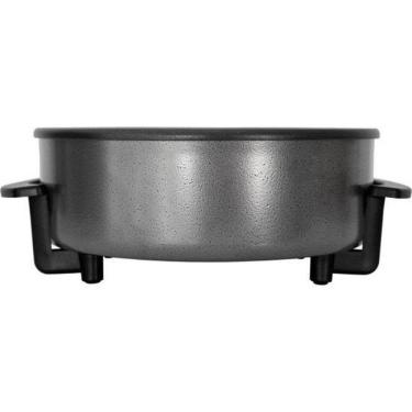 Imagem de Panela Elétrica Multiuso Agratto Mangiare 3L 1500W Antiaderente Preto 220V com Tampa de...