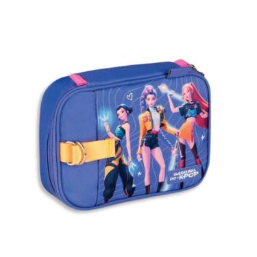 Imagem de Estojo Guerreiras do K-pop Estojo Grande Escolar K-pop-Feminino