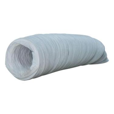 Imagem de Duto Flexível Pvc Branco 5'' 120mm X 1 Metro - Ferramentar
