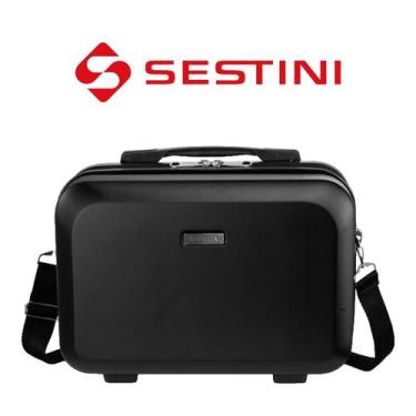 Imagem de Frasqueira e Maleta de Maquiagem Sestini Grande para Viagem, Super Res