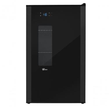 Imagem de Cervejeira Fischer Infinity Multi 92L 37200 Porta de Vidro Duplo Preto 220V