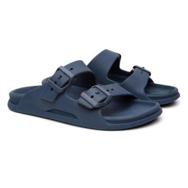 Imagem de Chinelo Ferrara Masculino Micro Expandido Casual, 42, Azul