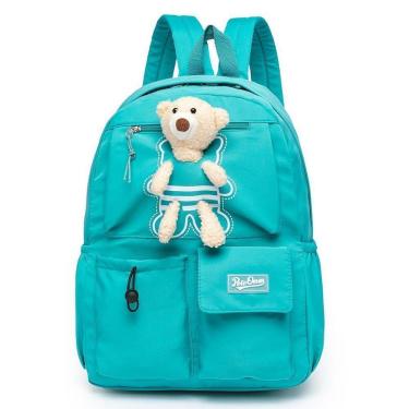 Imagem de Mochila Polo One Feminina Escolar Juvenil  Menina Resistente 34 litros-Feminino