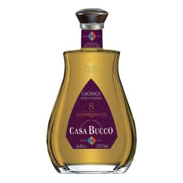 Imagem de Cachaça Extra Premium Casa Bucco Carvalho E Cabreuva 8 Anos