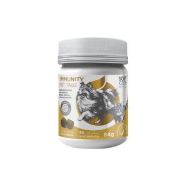 Imagem de Suplemento Para Cães e Gatos Immunity Pet Tabs Soft Care Nutri 30 Tabl