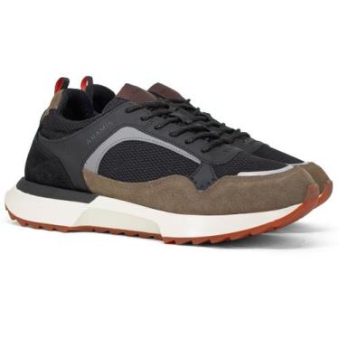 Imagem de Tênis Masculino Aramis Casual Icon Milano Camurça Confortável Urbano, 