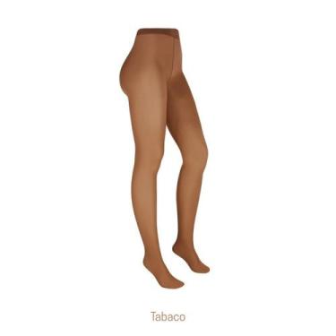 Imagem de Meia Calça Fio 20 Clássica Modelo Europeu Trifil, Tabaco