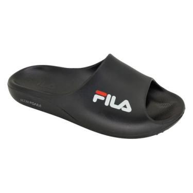 Imagem de Chinelo Fila Drifter Foam - Feminino, 38, Preto