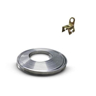 Imagem de Kit Trilho Cortina + Suporte Trilho Cortina Caminhão 7Mts - F Confuort
