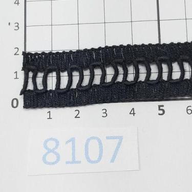 Imagem de 5m Ponto Palito Entremeio 2cm Renda Algodão confecção artesanatos acab