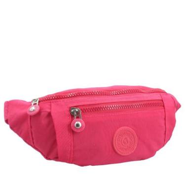 Imagem de Pochete 0082720b121 Nylon Ajustável - BAUARTE, Pink