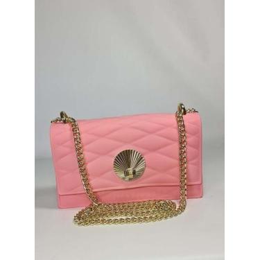 Imagem de Bolsa Feminina Pequena Cor Transversal e Ombro Impermeável - Golden Fê