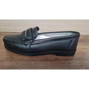 Imagem de Sapato Mocassim Clássico Lellis Masculino 950, 41, Preto