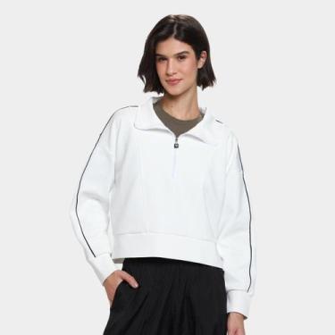 Imagem de Casaco Fila Pipping Classic Feminino, Branco, G