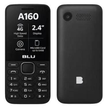 Imagem de Celular BLU A160 Para Idoso 4G Dual Chip  Rádio FM  Bateria de Longa D