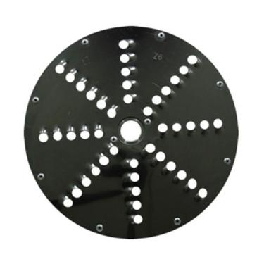 Imagem de Disco Desfiador Skymsen Z8 8mm para Processador de Alimentos Pa-7 Paie-S-S e Paie-N 20,5cm Prata