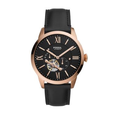 Imagem de Relógio de Pulso Masculino Townsman ME3170-0JN Analógico com Pulseira de Couro Rosé Fossil