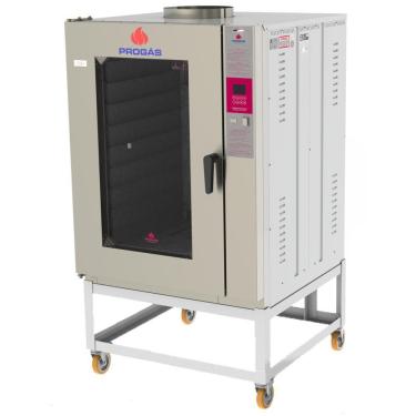 Imagem de Forno Turbo Elétrico Industrial Progás Trifásico 10 Esteiras 250 Pães PRP10000E 380V
