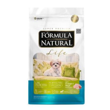 Imagem de Ração Seca Formula Natural Life para cães filhotes de raças mini e peq