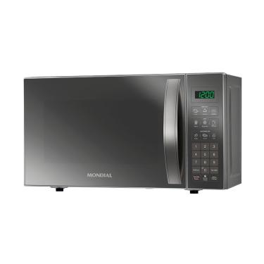 Imagem de Micro-ondas Mondial MO-01-21-E 21L 1200W 10 Níveis Display Digital Menu Kids Espelhado Cinza 220V