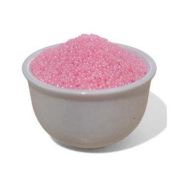 Imagem de Miçanguinha chinesa Opaco 2mm Pacote com 500 gramas - Generico, Rosa p