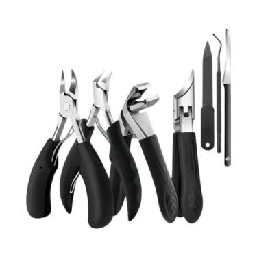 Imagem de Cortador De Unhas Profissional De Aço Inoxidável Reforçado Para Unhas 