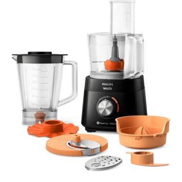 Imagem de Multiprocessador PowerChop 1000W 2 Velocidades 7 em 1 Philips Walita