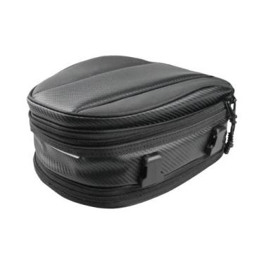 Imagem de Bolsa Traseira Impermeável Para Motocicleta, Armazenamento No Assento 