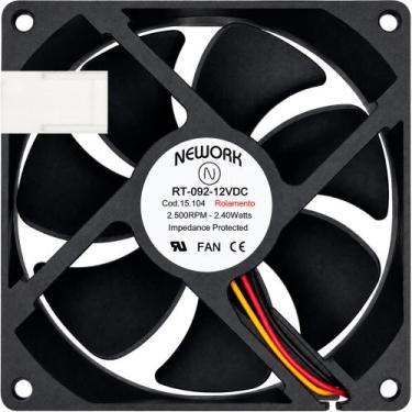 Imagem de Cooler RT-092-12VDC 15.104 2.4W 0.2A 3L 3P 92X92X25MM B2 - Nework