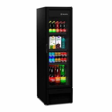 Imagem de Refrigerador Expositor Slim Metalfrio VB28 343L 1 Porta Preto 220V, 22