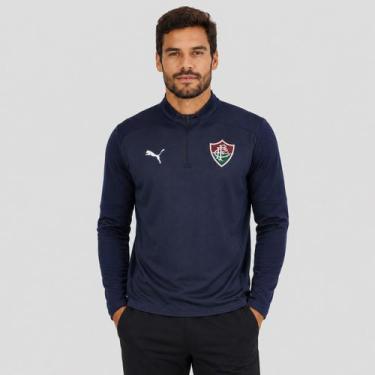 Imagem de Blusão Puma Fluminense 1/4 Zip Top 2026 Treino, EG